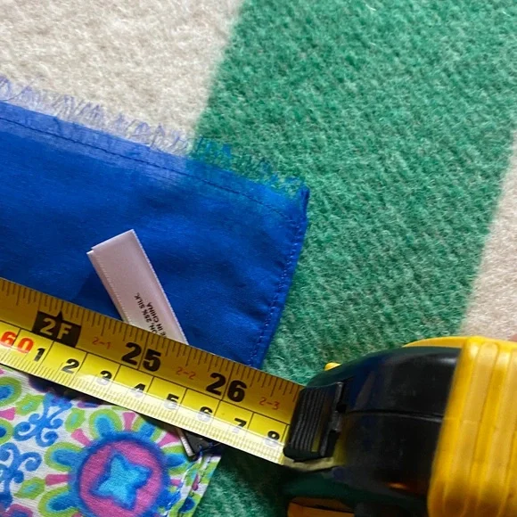 Talbots Multicolor Patterned Scarf - Picture 5 of 5